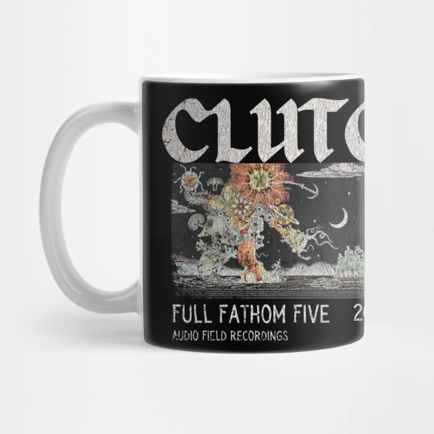 Clutch Vintage 1991 // Full Fathom Five Original Fan Design Artwork by A Design for Life